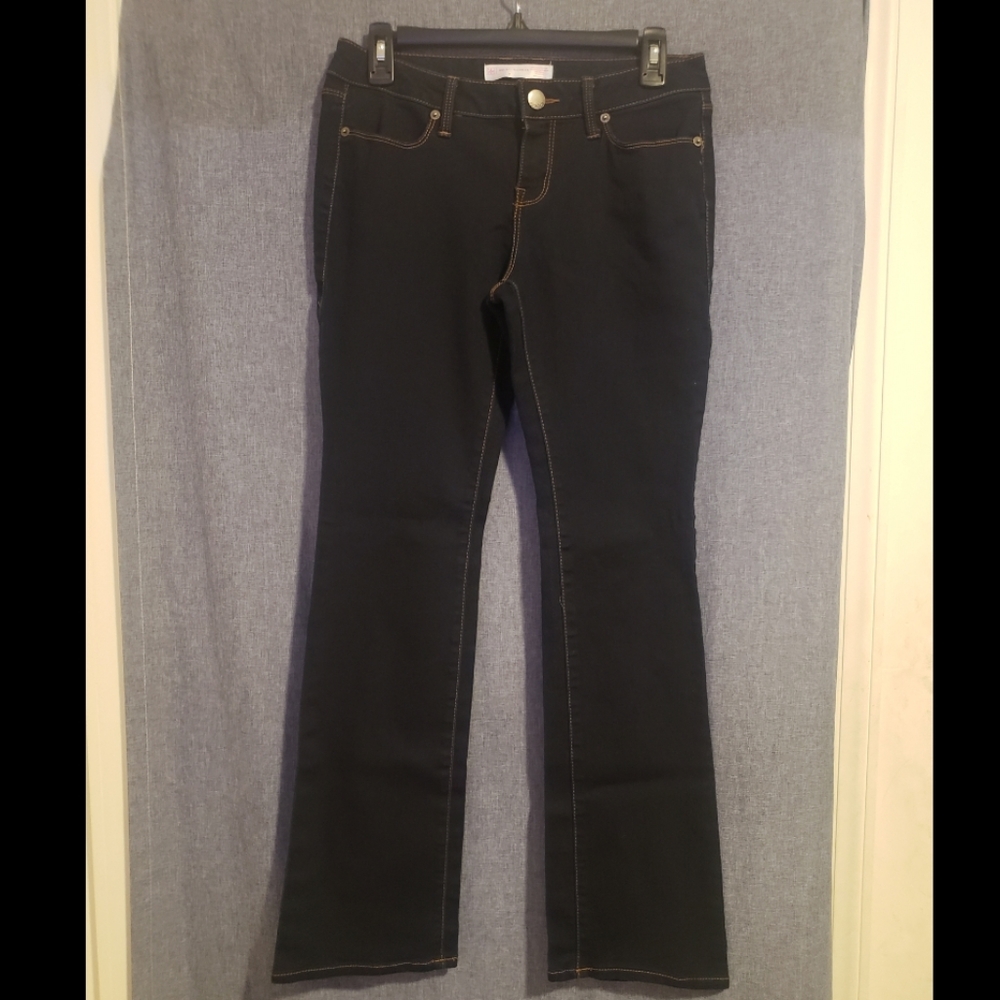 Dark blue jeans